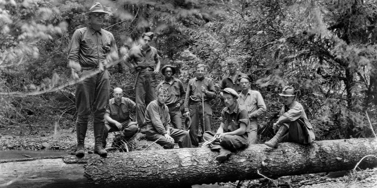 Zelená armáda prezidenta Roosevelta: Legenda o Civilian Conservation Corps