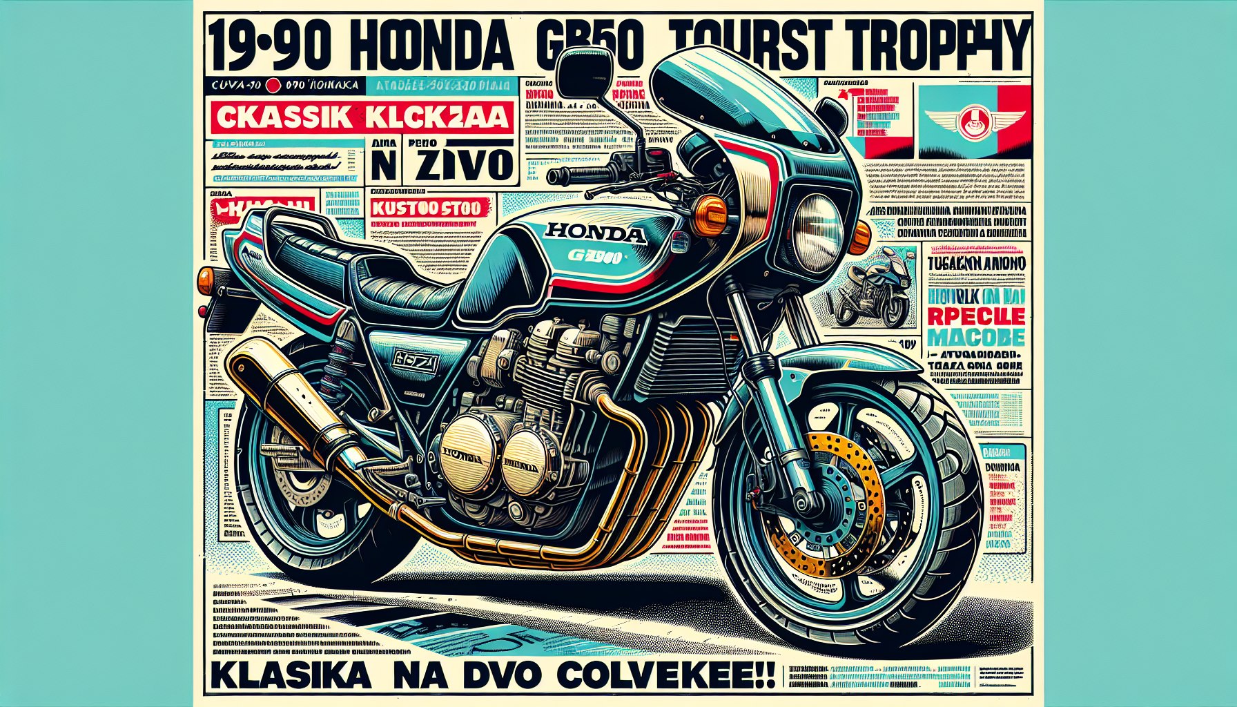 1990 Honda GB500 Tourist Trophy: Klasika na Dvou Kolech