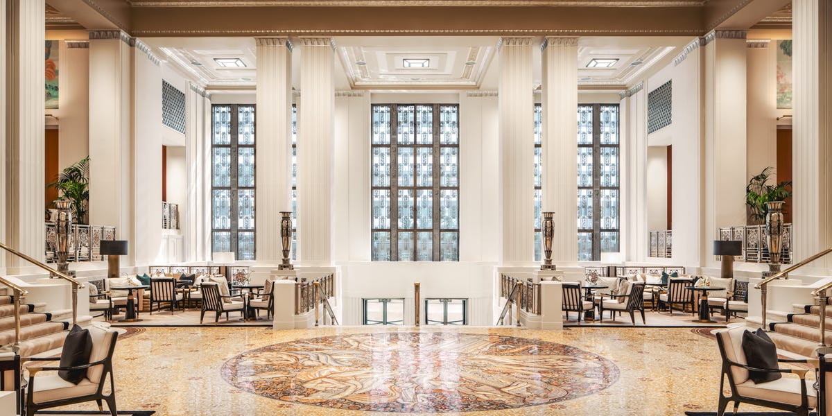 Slavnostní znovuotevření hotelu Waldorf Astoria v New Yorku